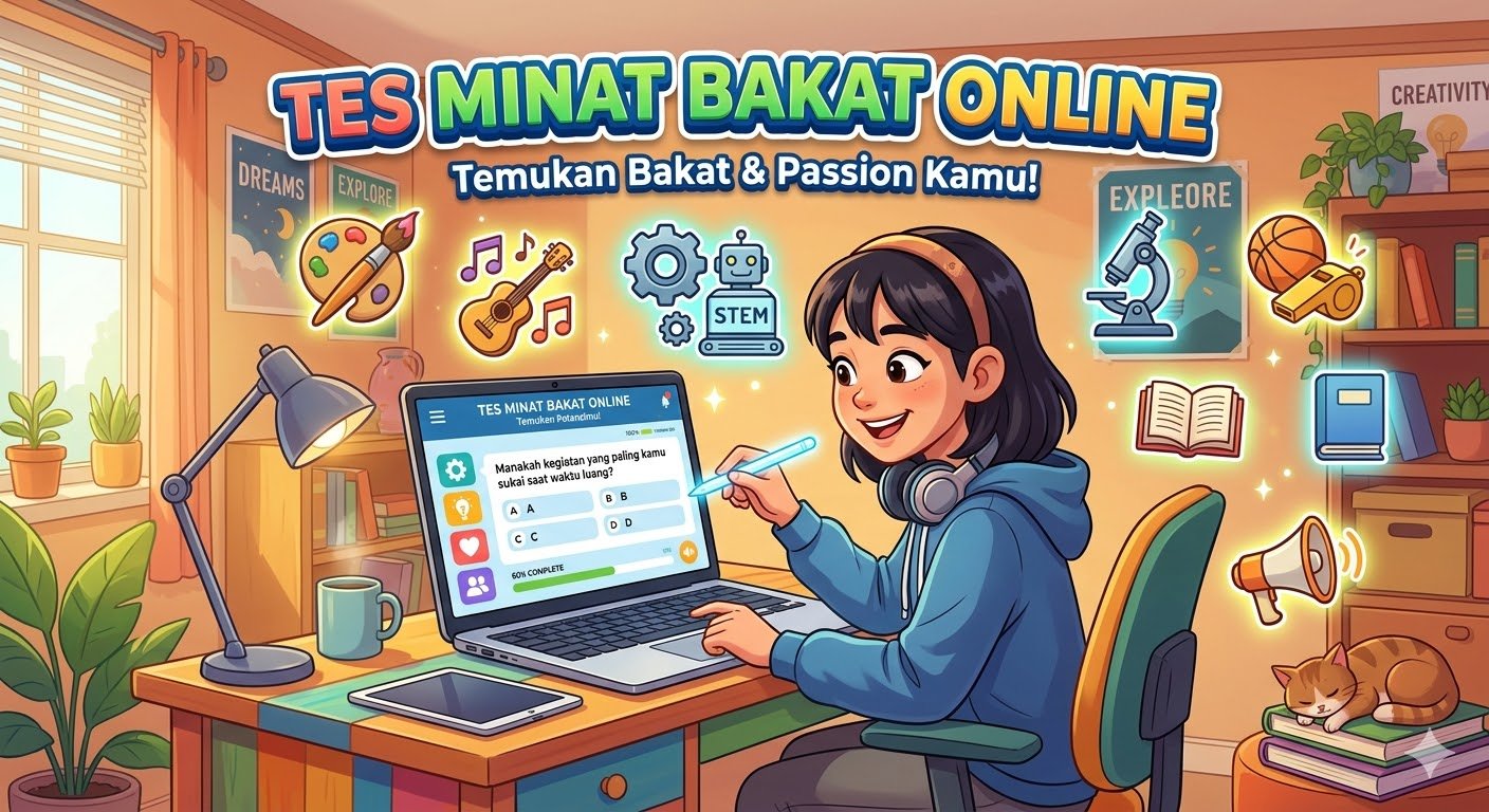 Pengen Hidup yang Relevan Sama Bakatmu? Tes Minat Bakat Online Bisa Bantu