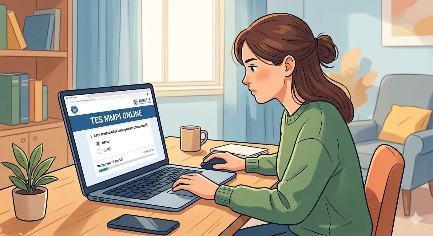 Tes MMPI Online Lebih Tenang dengan Dukungan Re-Test Gratis
