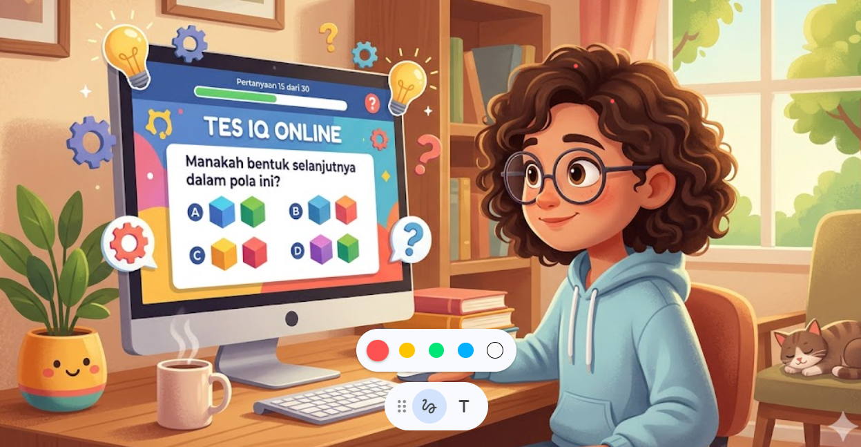 Merasa Tidak Pintar Padahal Sudah Berusaha? Kenali Cara Kerja Otakmu dengan Tes IQ Online