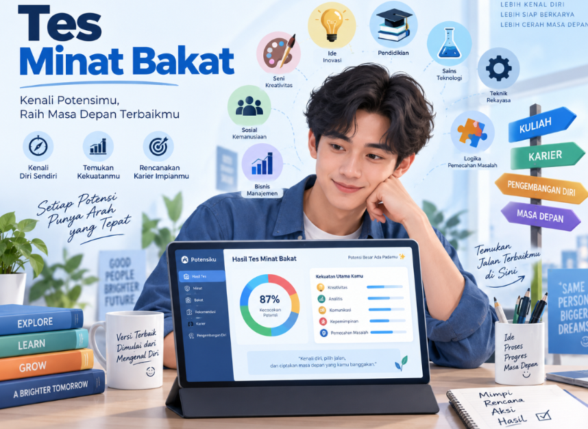 Tes Minat dan Bakat Jurusan untuk Membantu Menentukan Pilihan Program Studi