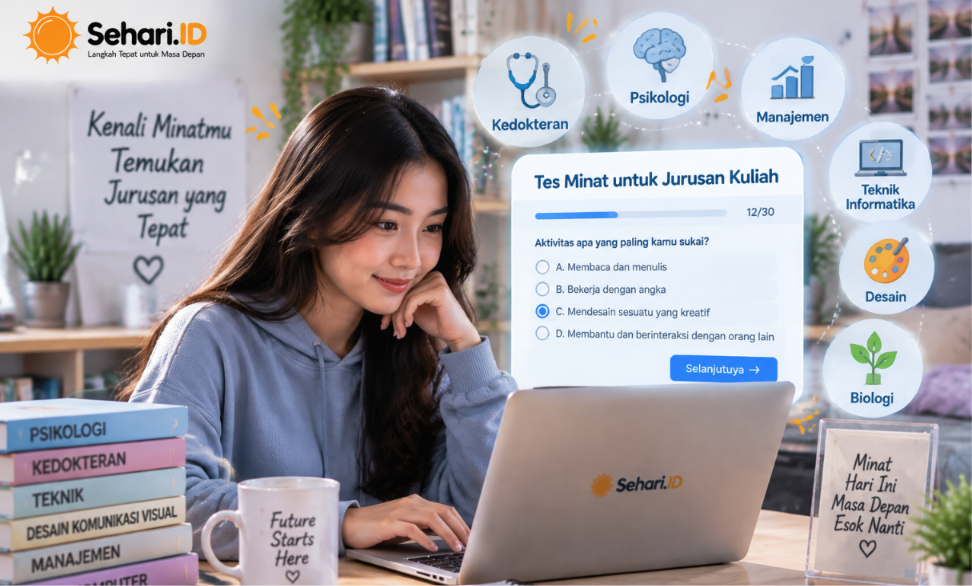 Tes Minat untuk Jurusan Kuliah sebagai Panduan Menentukan Bidang Studi yang Tepat