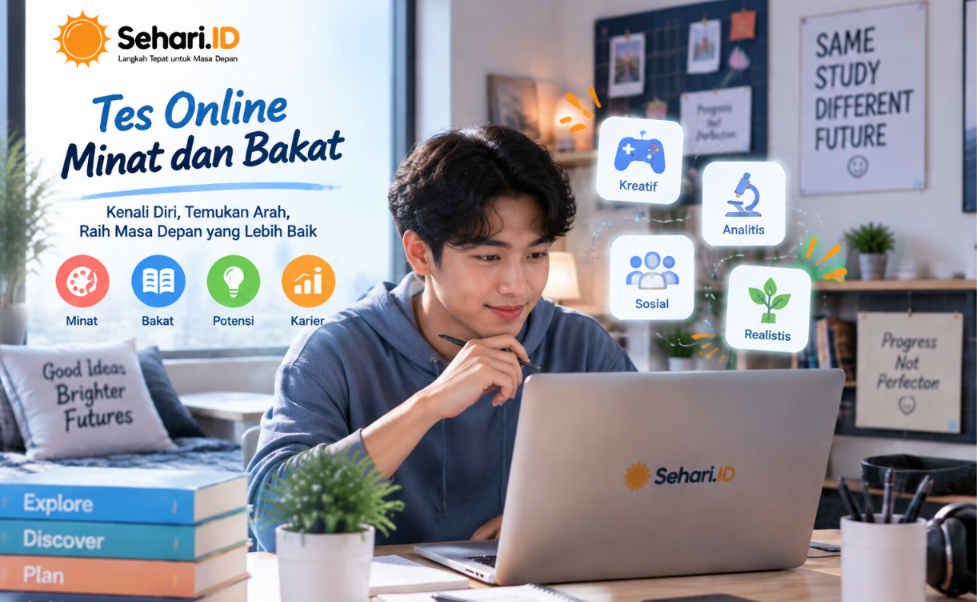 Tes Online Minat dan Bakat Online untuk Mengenali Potensi Diri secara Lebih Praktis
