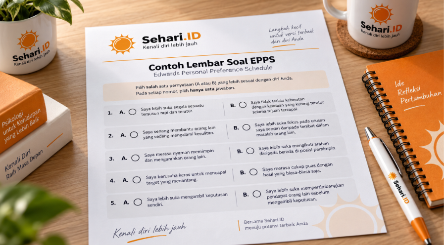Contoh Soal Tes EPPS dan Jawabannya untuk Memahami Sistem Pilihan