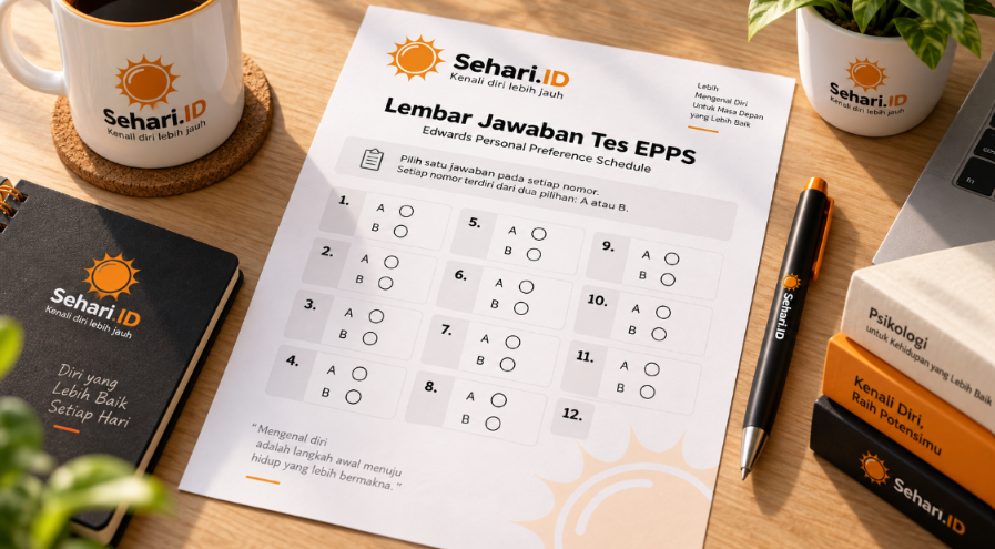 Contoh Tes EPPS dan Gambaran Pengukuran Kebutuhan Psikologis