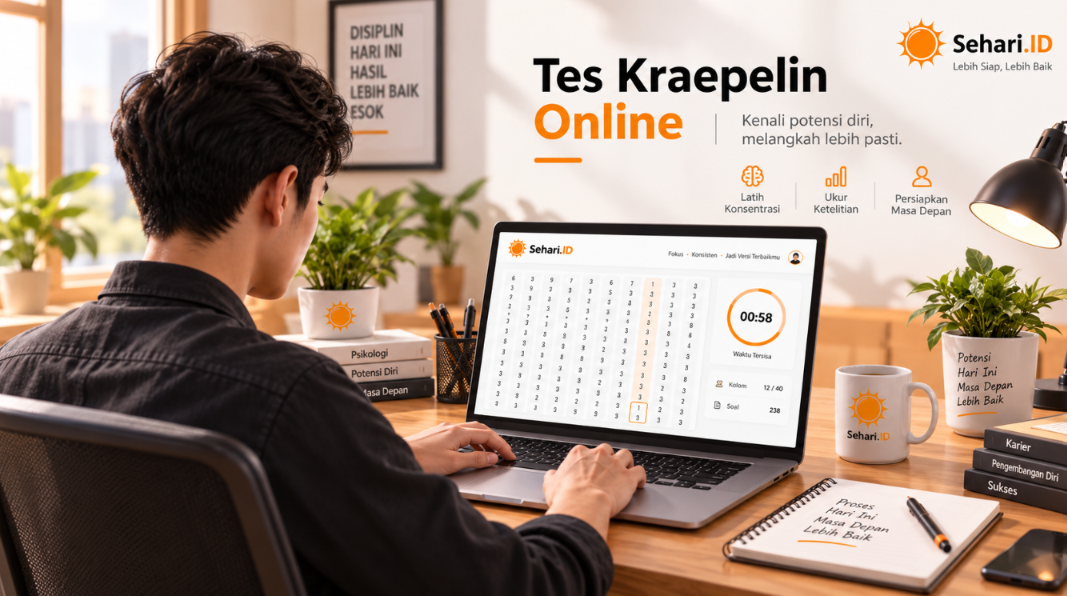 Tes Kraepelin Online: Solusi Praktis Melakukan Psikotes Digital