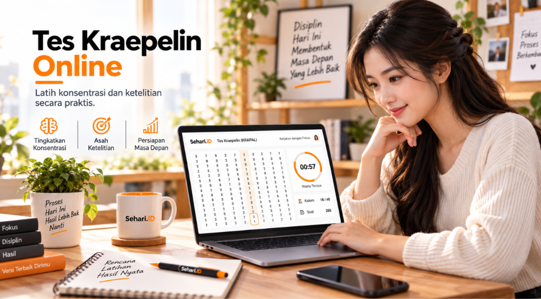 Mengenal Tes Kraepelin Online dan Manfaatnya untuk Seleksi Modern