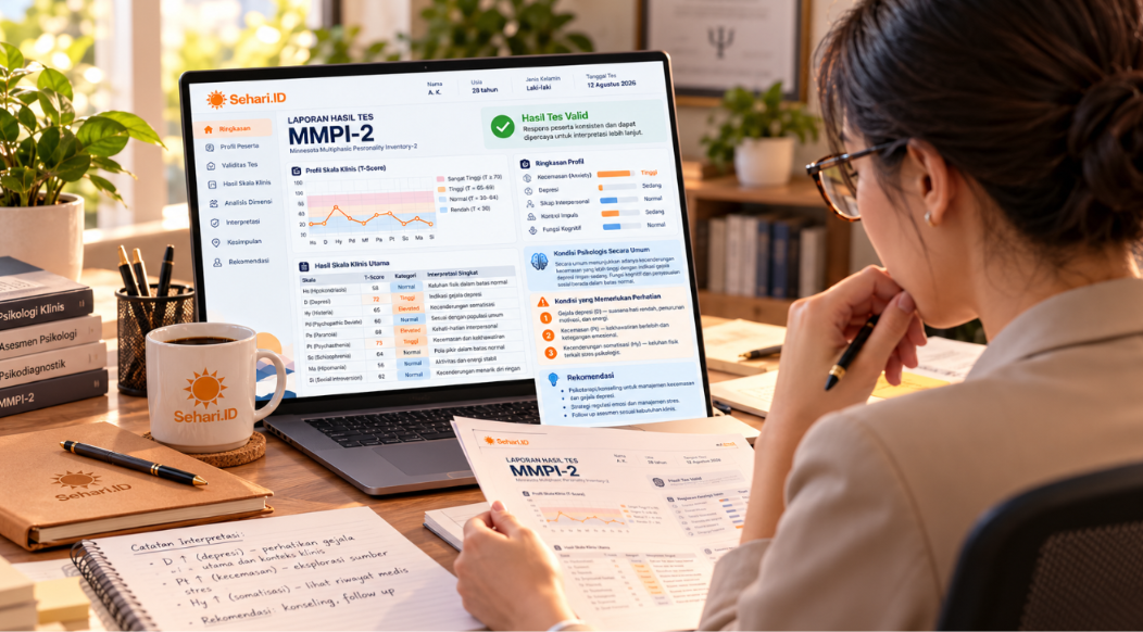 Aplikasi Tes MMPI untuk Pemeriksaan Psikologis Secara Digital