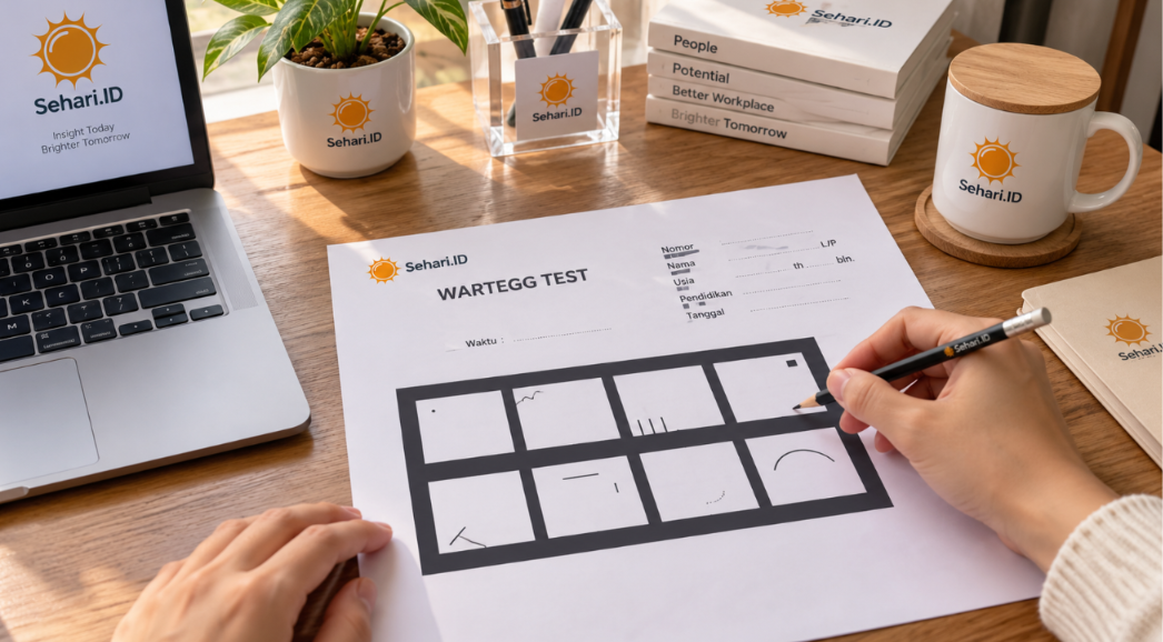 Contoh Gambar Wartegg Sederhana tanpa Detail yang Rumit