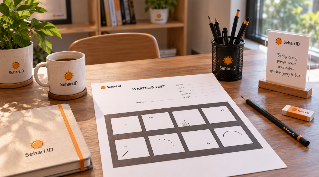 Memahami Kesesuaian Instruksi melalui Contoh Gambar Wartegg Test yang Baik