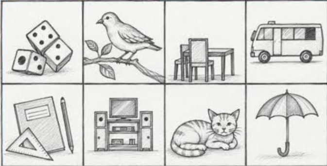 Gambar Psikotes Wartegg dan Aspek yang Diperhatikan dalam Analisis