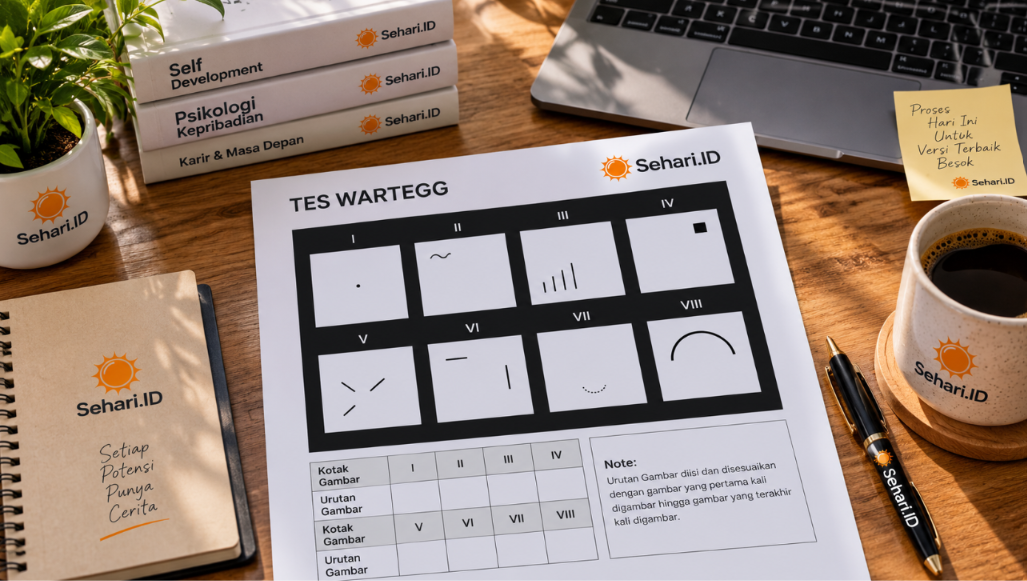 Menemukan Ide tanpa Menggambar Rumit melalui Gambar Tes Wartegg yang Mudah