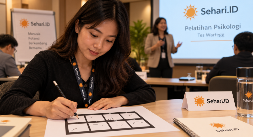 Gambar Wartegg Psikotes Online dan Perbedaannya dengan Versi Kertas